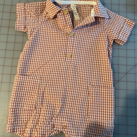 Button Up Rompers - Picture 2 of 3